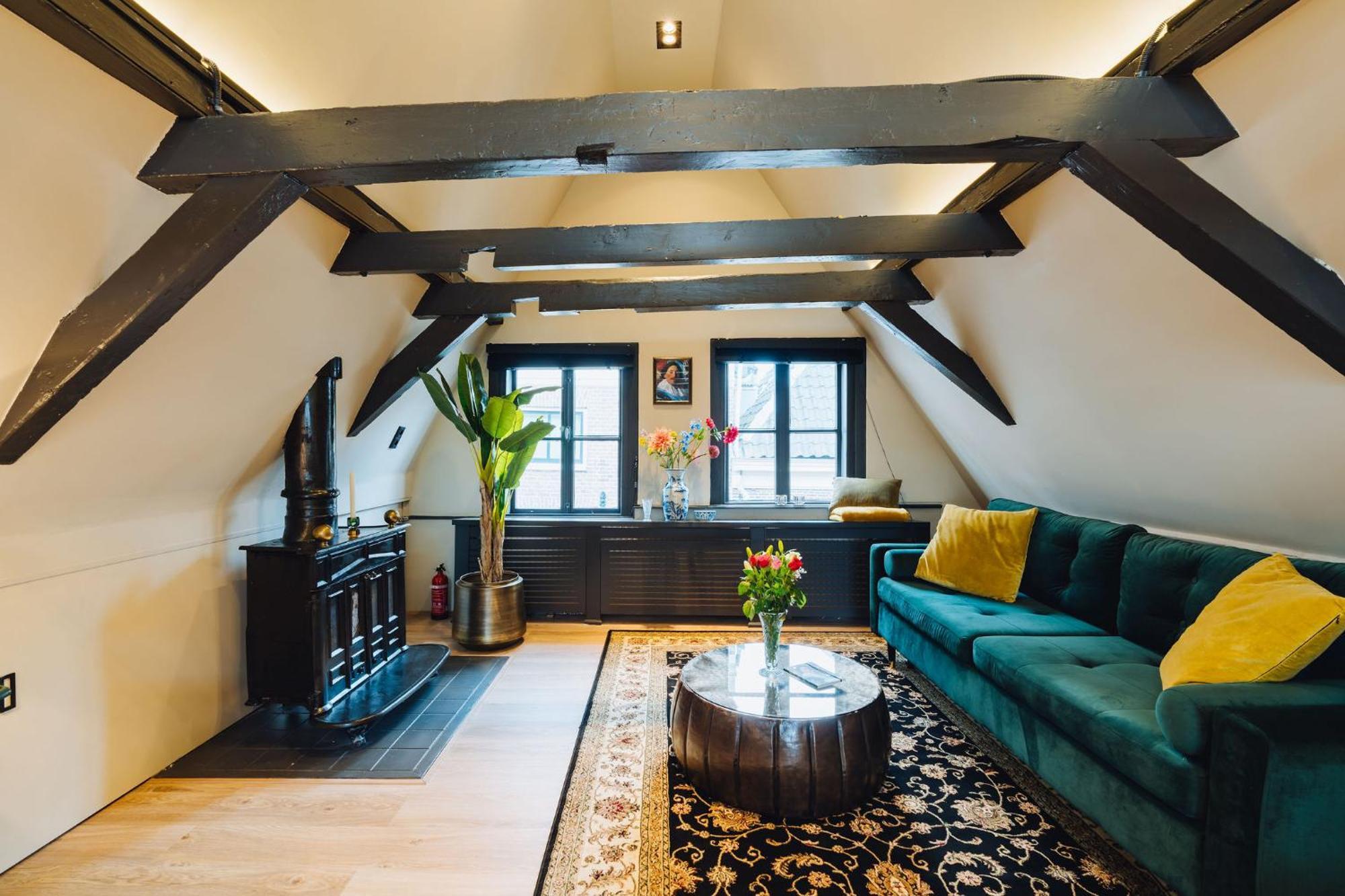 Lok Historics Luxury Art-Inspired Loft In Historic City Centre! Haarlem Eksteriør bilde